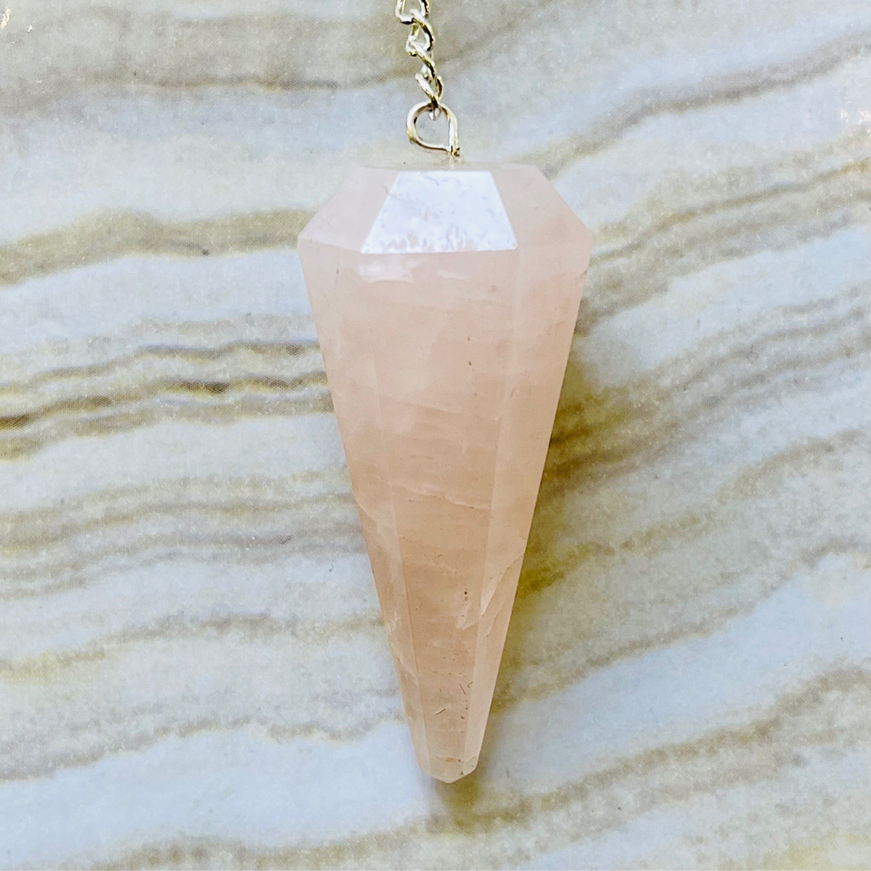 Rose Quartz Pendulum