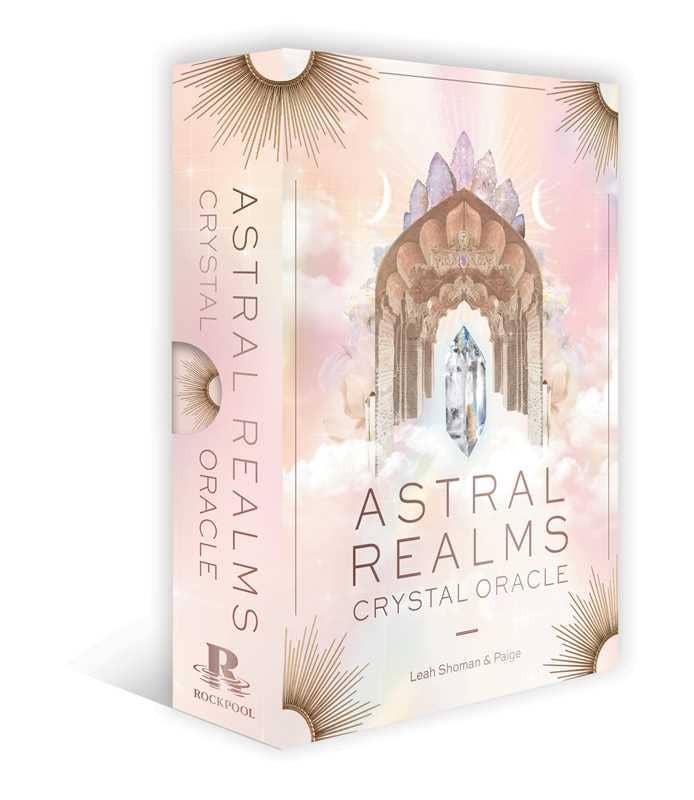 Astral Realms Crystal Oracle by Leah Shoman: Flashcards; 128 pages, English, photo 4 of 4
