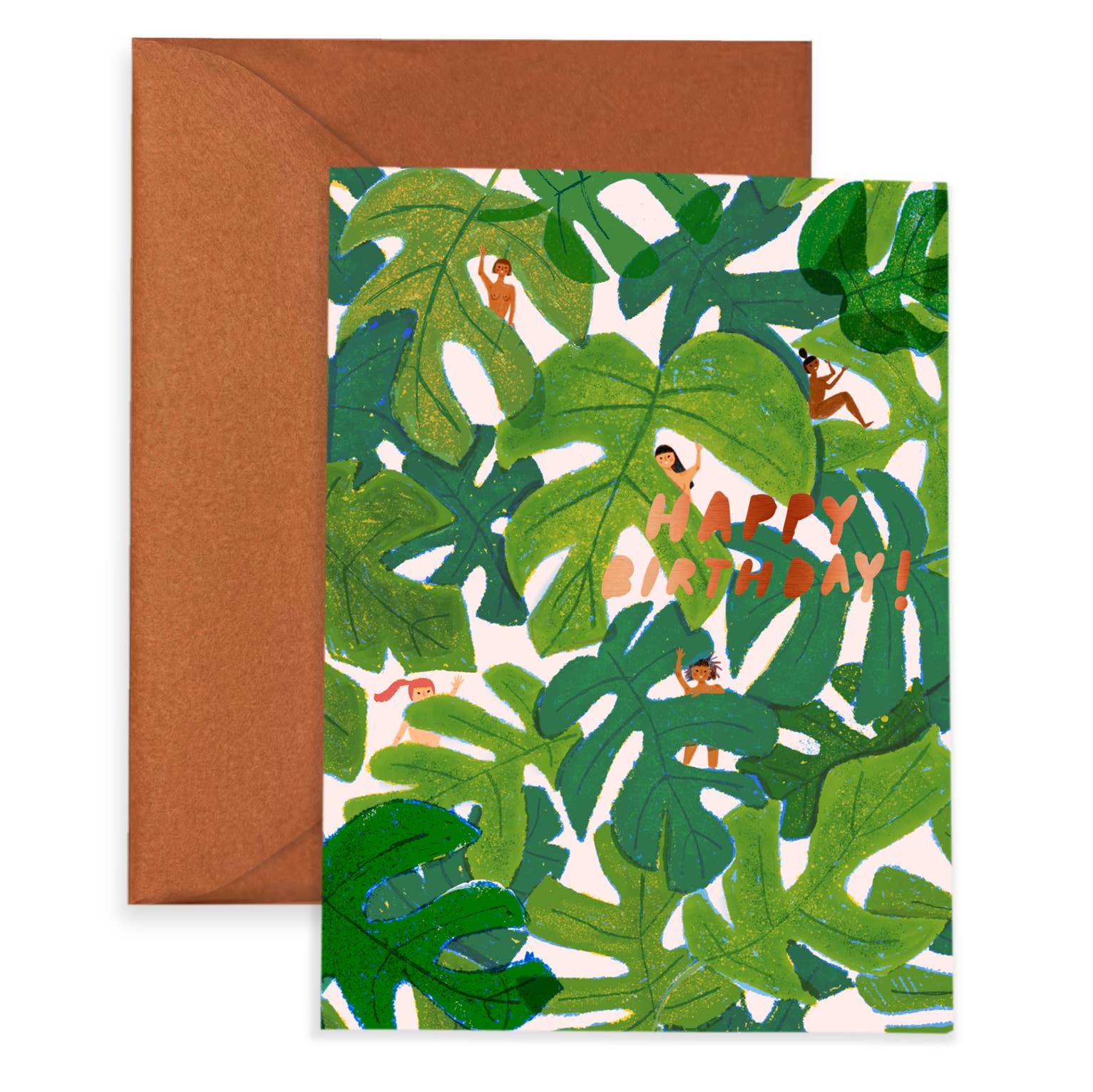 Rhaphi Party - Foil Greeting Card