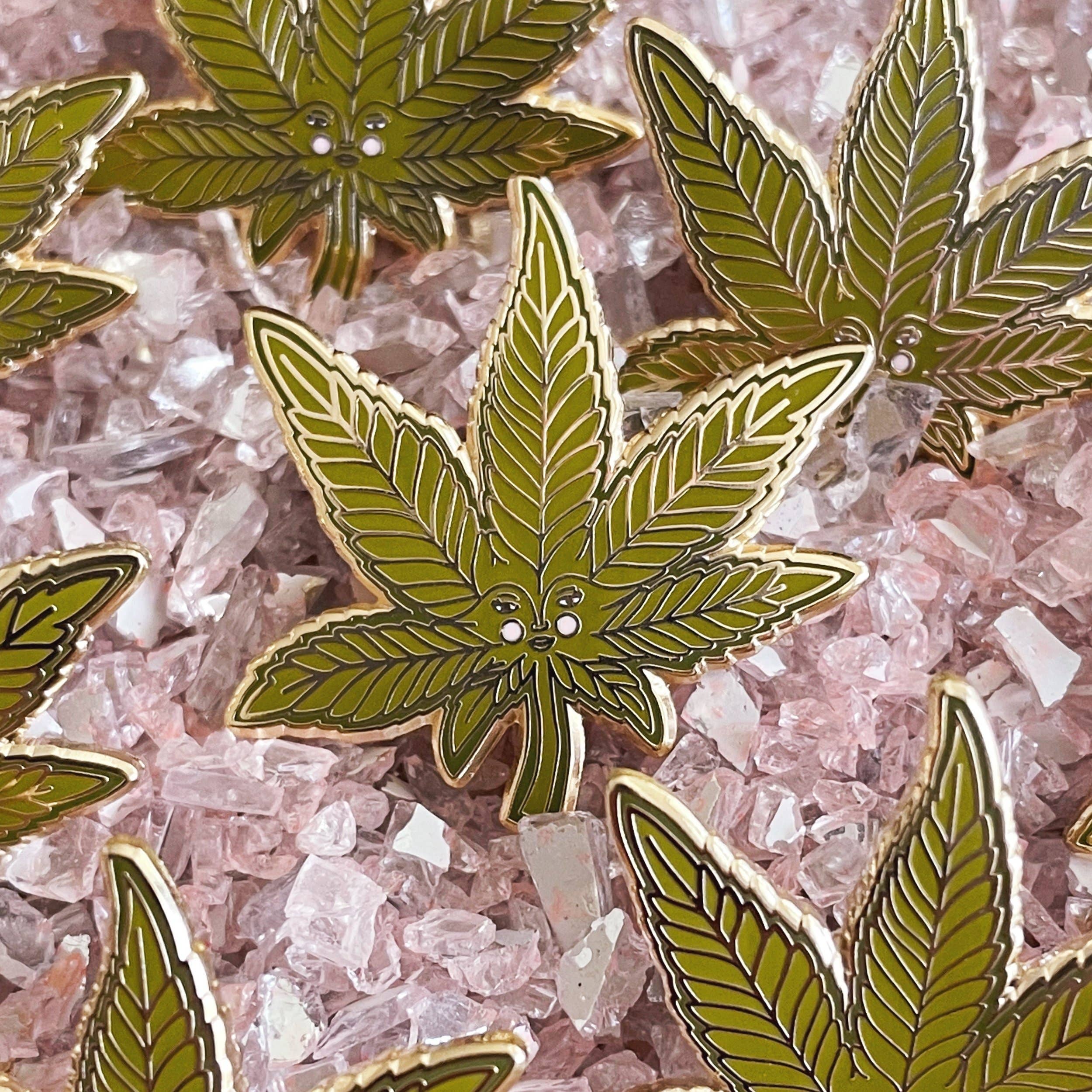 Cannababe Enamel Pin