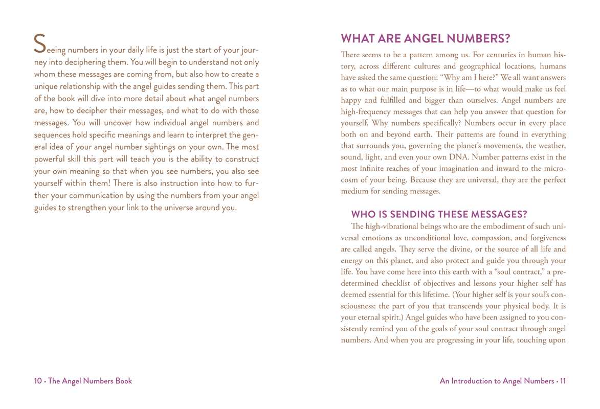 Angel Numbers Book by Mystic Michaela: Hardcover; 288 pages, English, photo 2 of 6