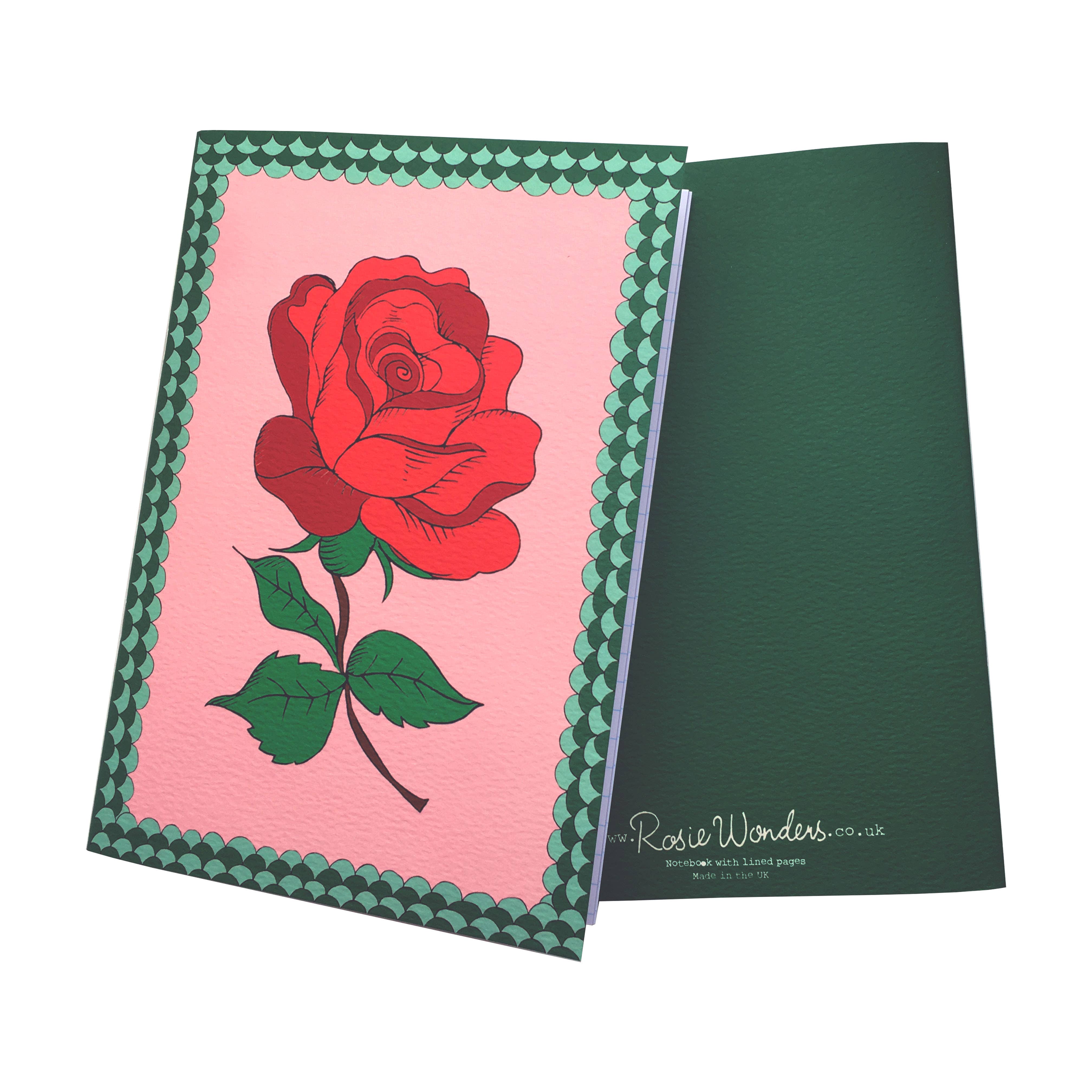 Rose Notebook
