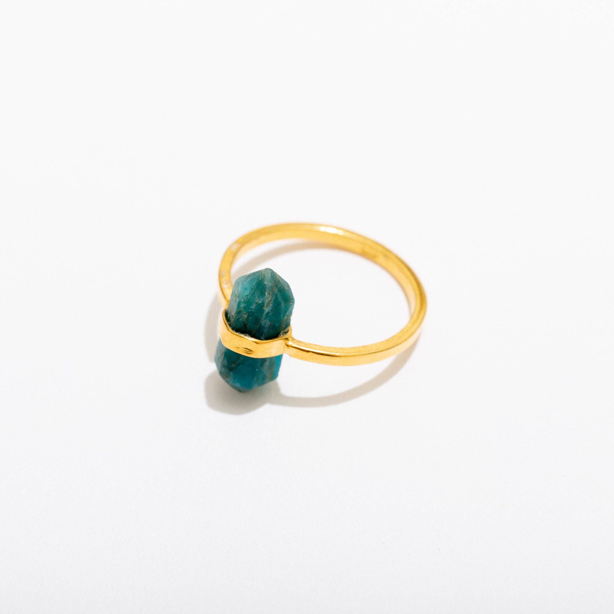 Blue Apatite Ring