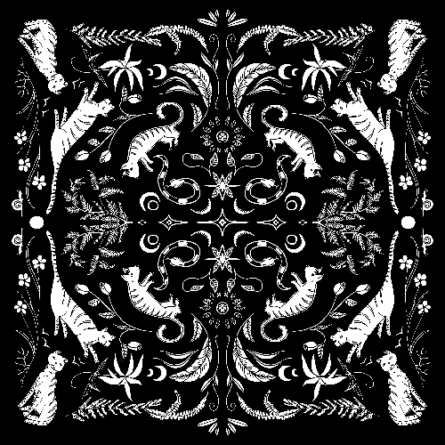 Cosmic Kitty Spread Scarf + Altar Cloth