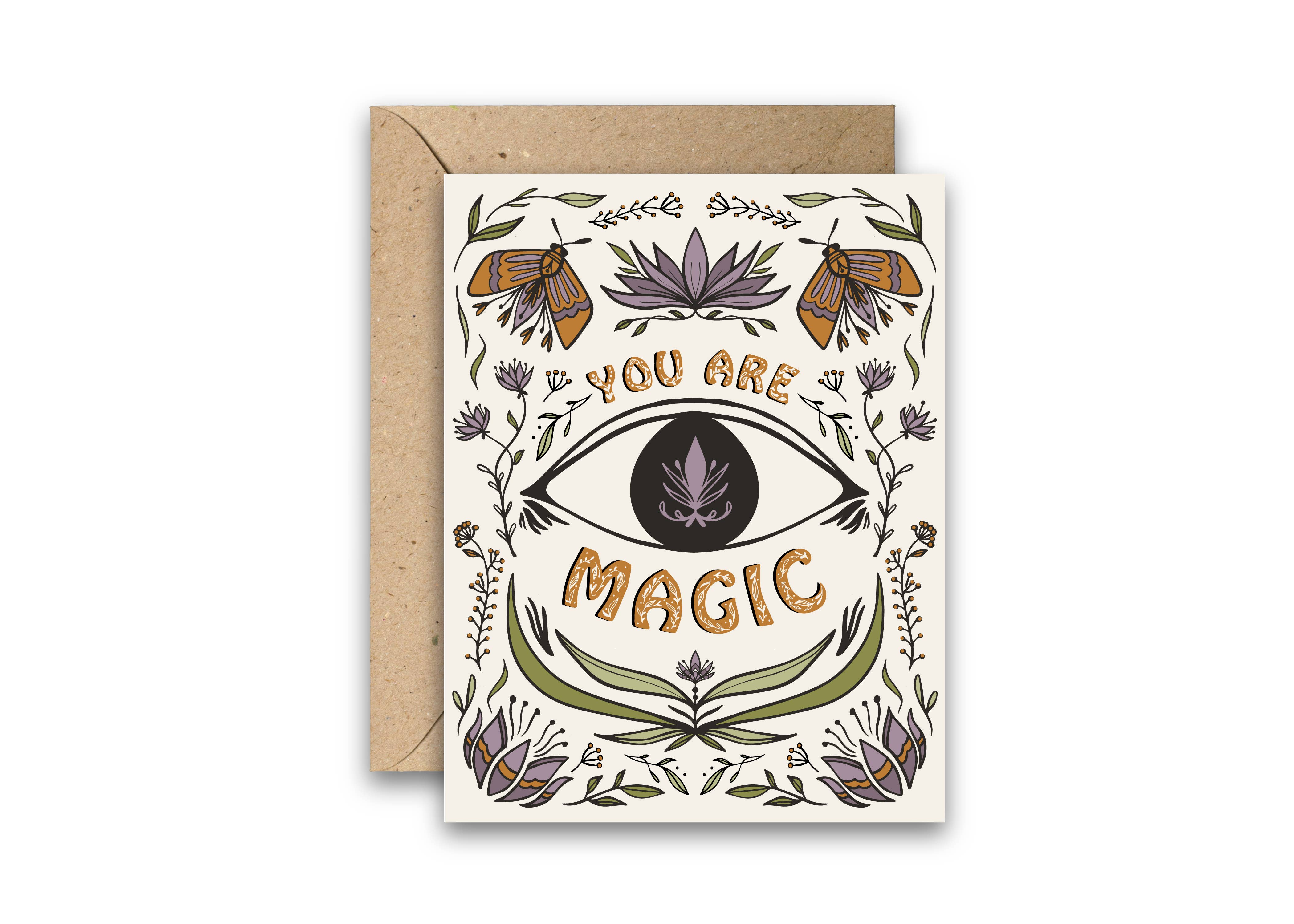 You are Magic Greeting Card