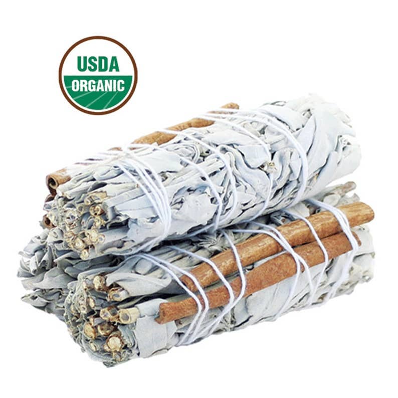 Cinnamon and White Sage