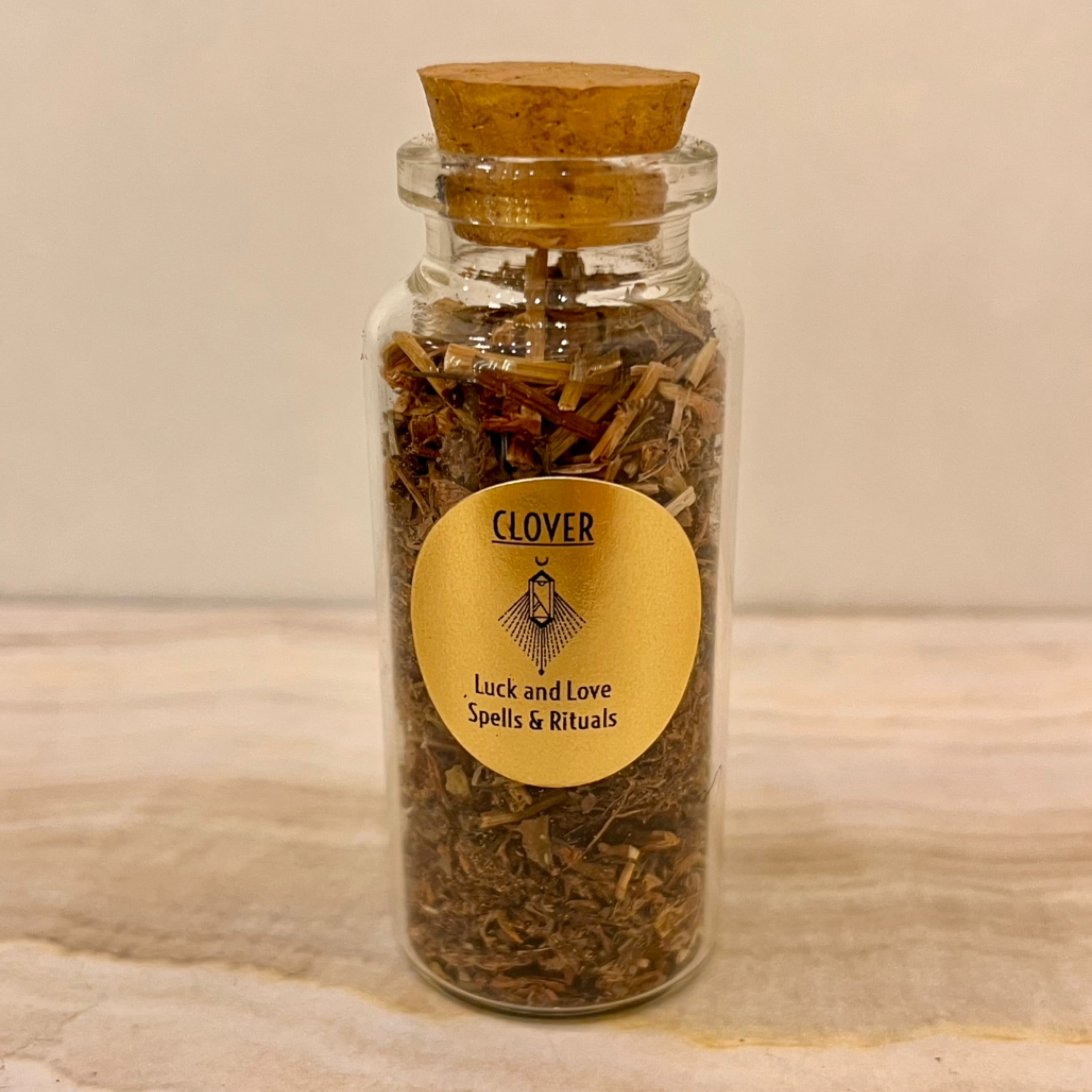 Clover Herb Bottle - Luck and Love