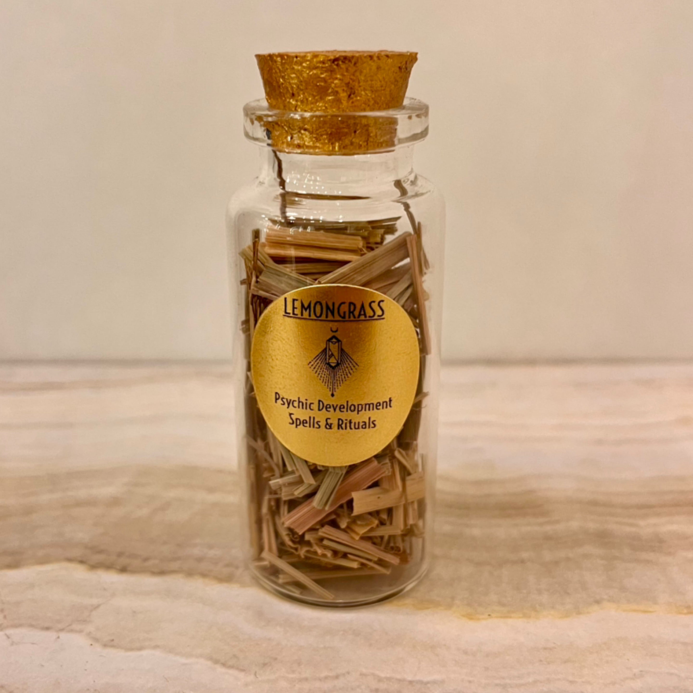 Lemongrass Herb Bottle - Psychic Development