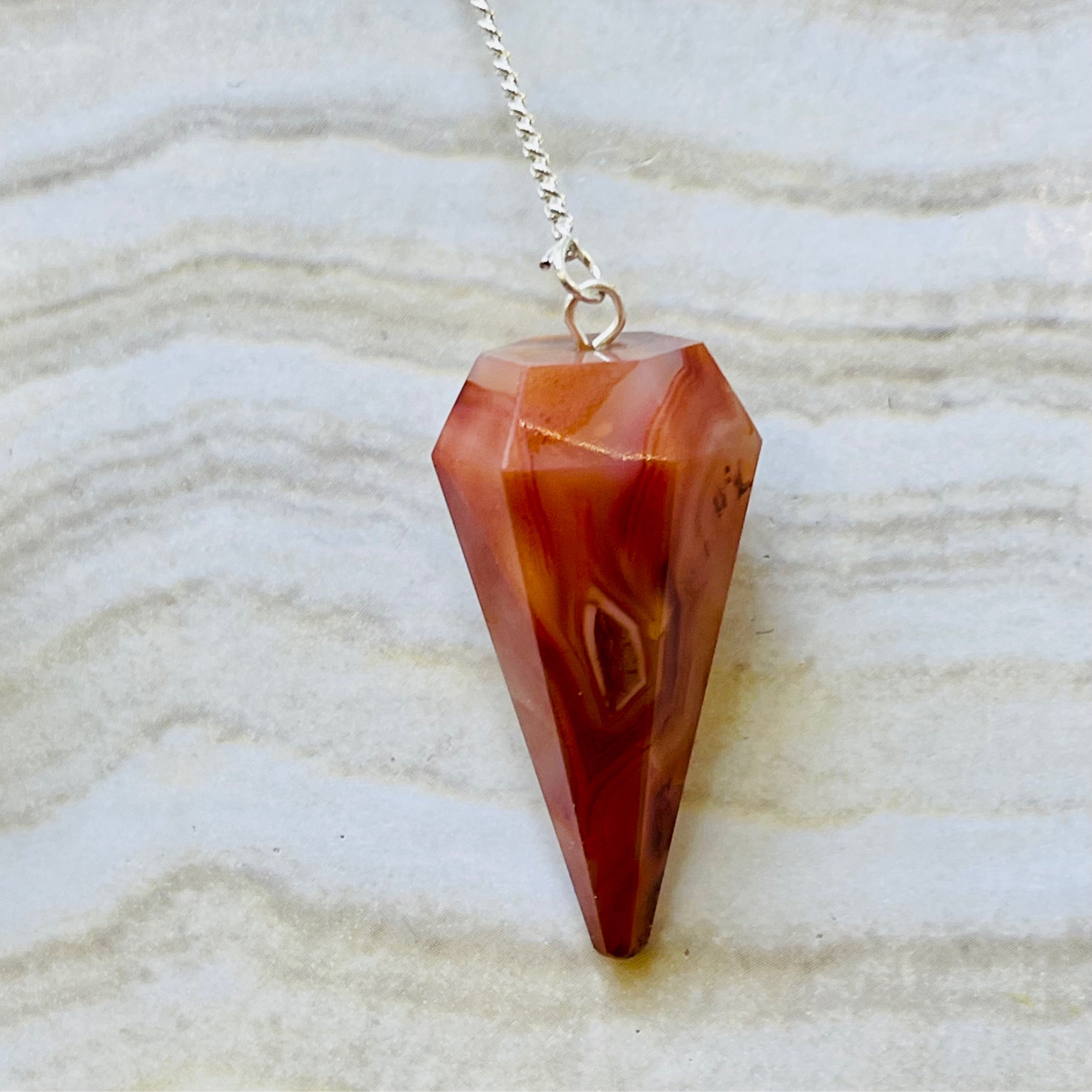 Carnelian Pendulum