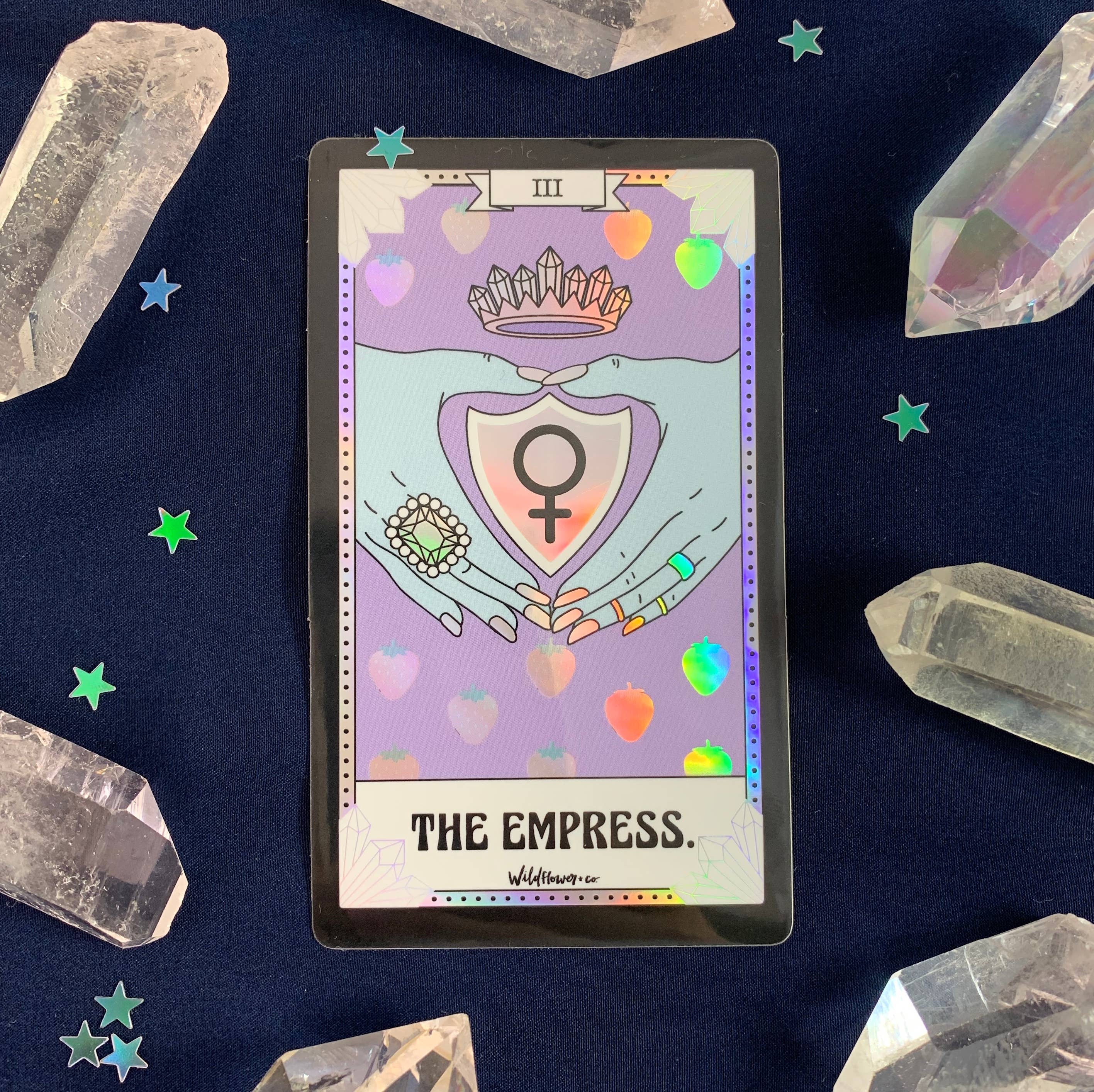 Tarot Card Sticker - Empress