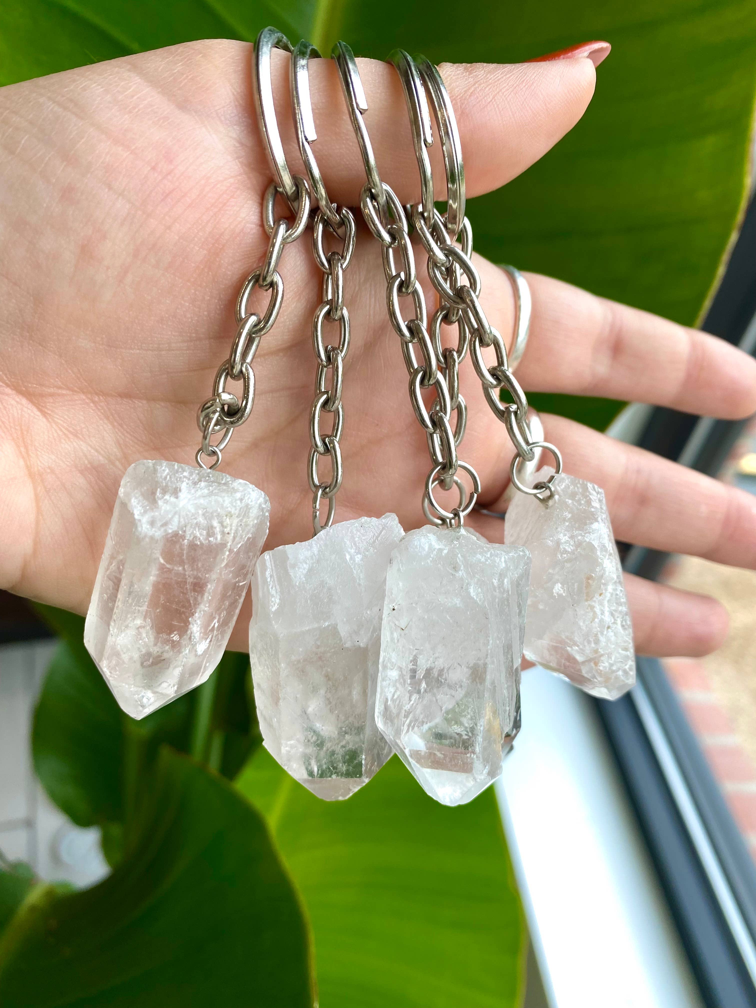 Quartz Keychain