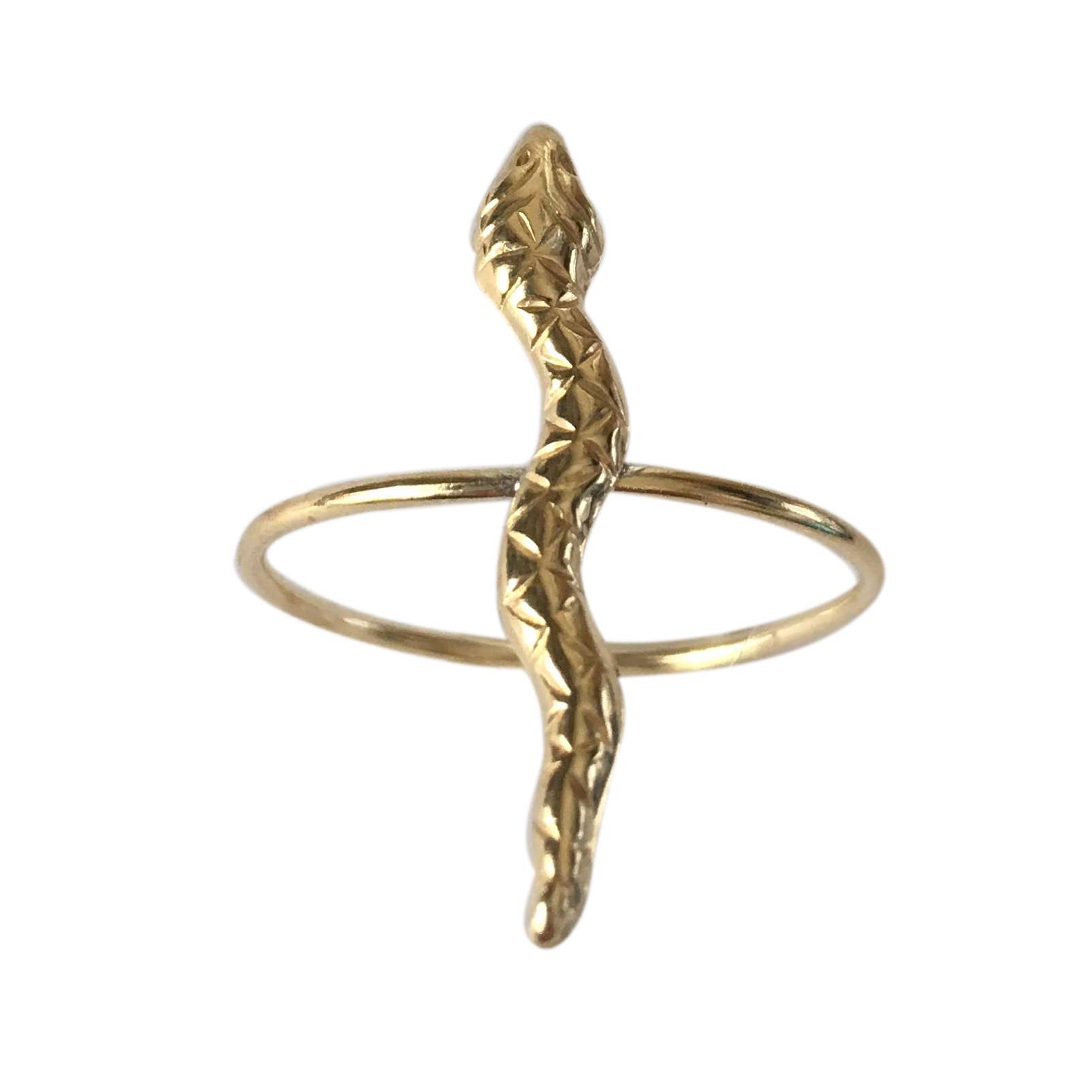 Snake Handmade Brass Ring