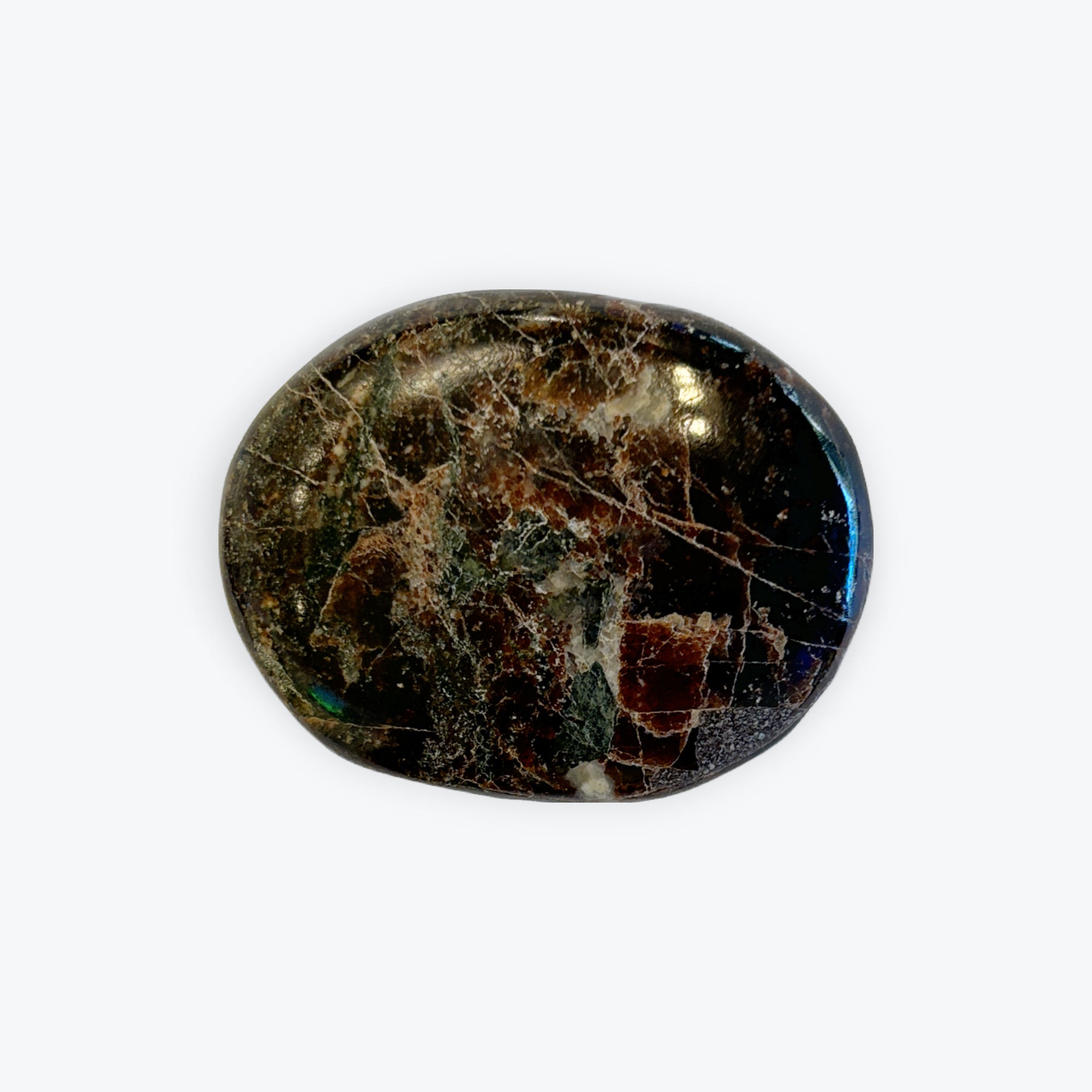 Almandine Garnet Palm Stone