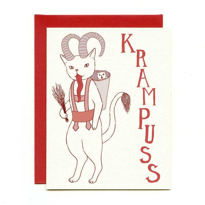 Krampuss Holiday Card - Single