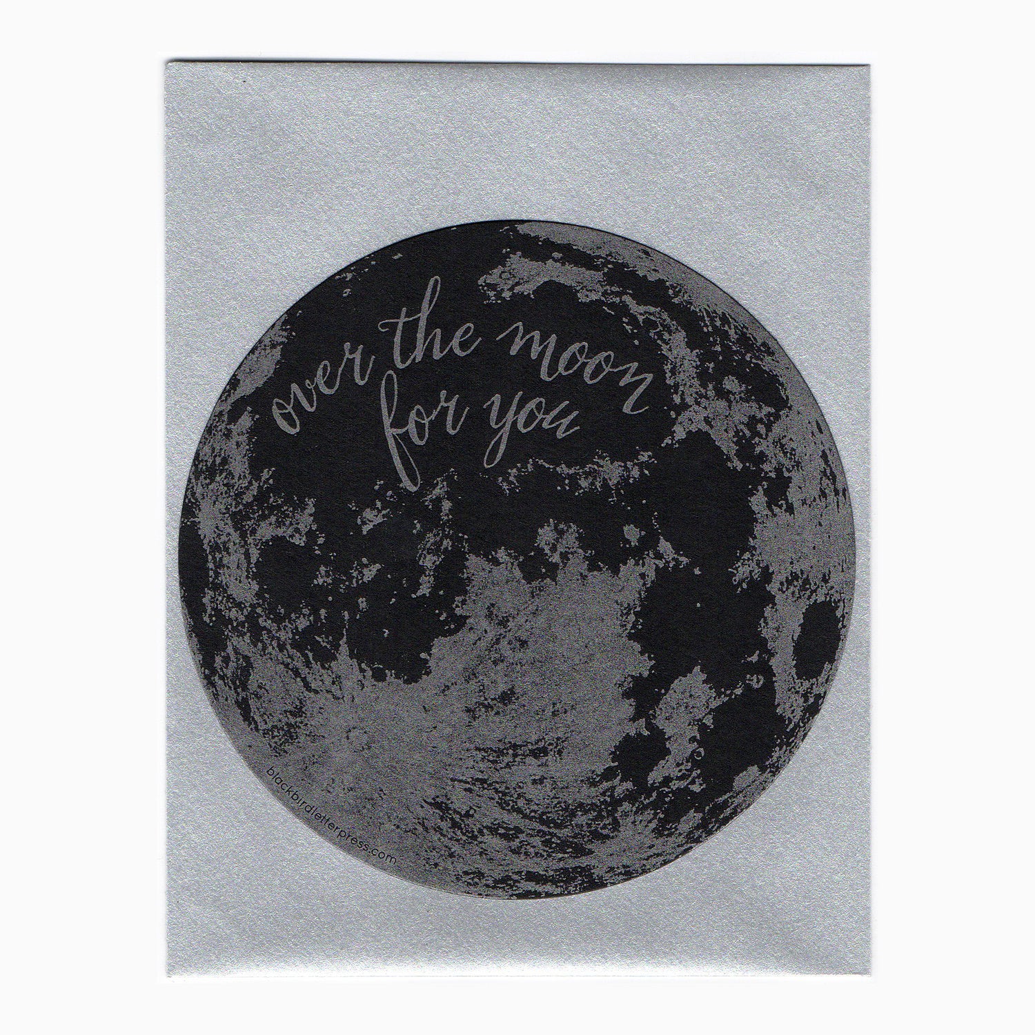 Over the Moon for You Die Cut Card