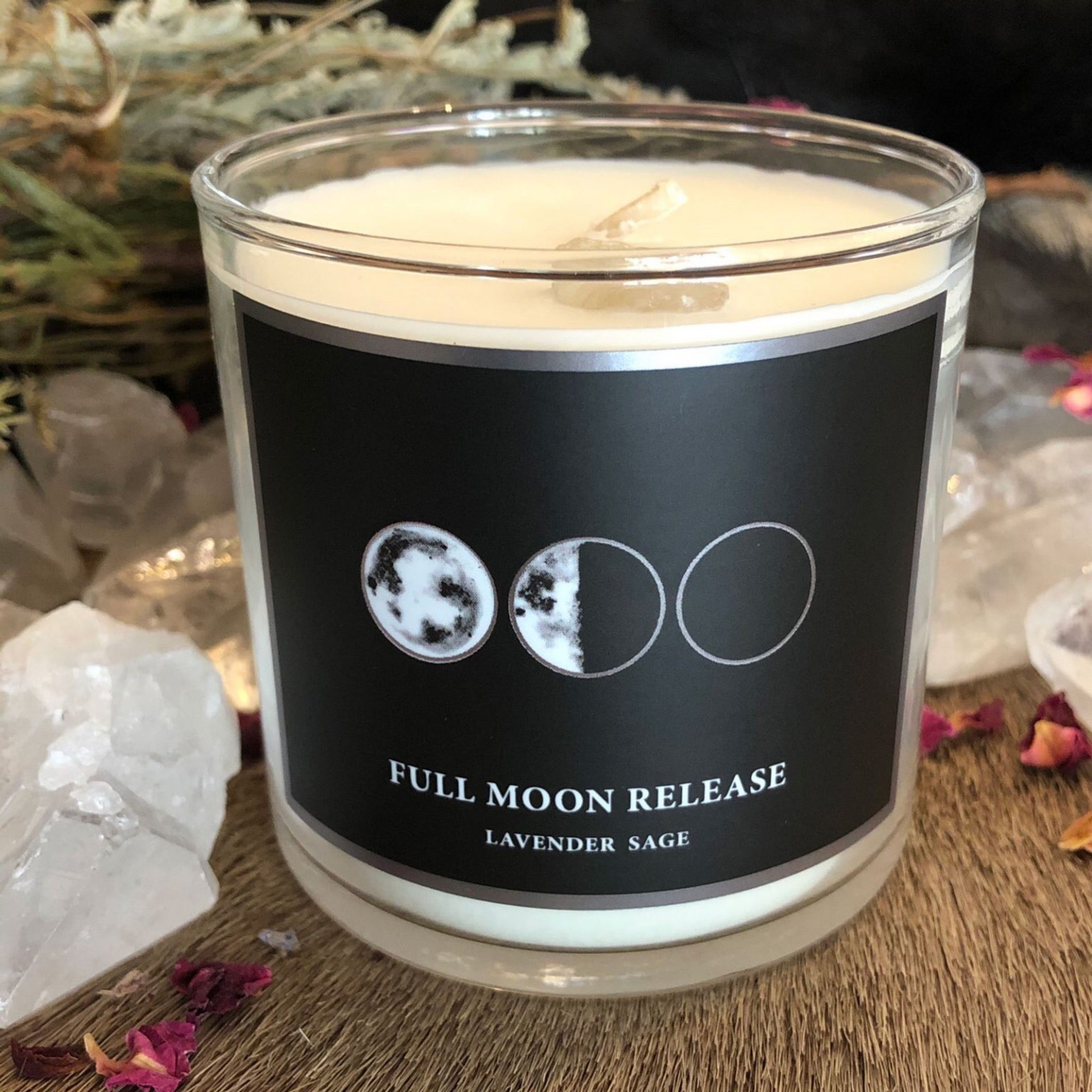 Full Moon Release Candle