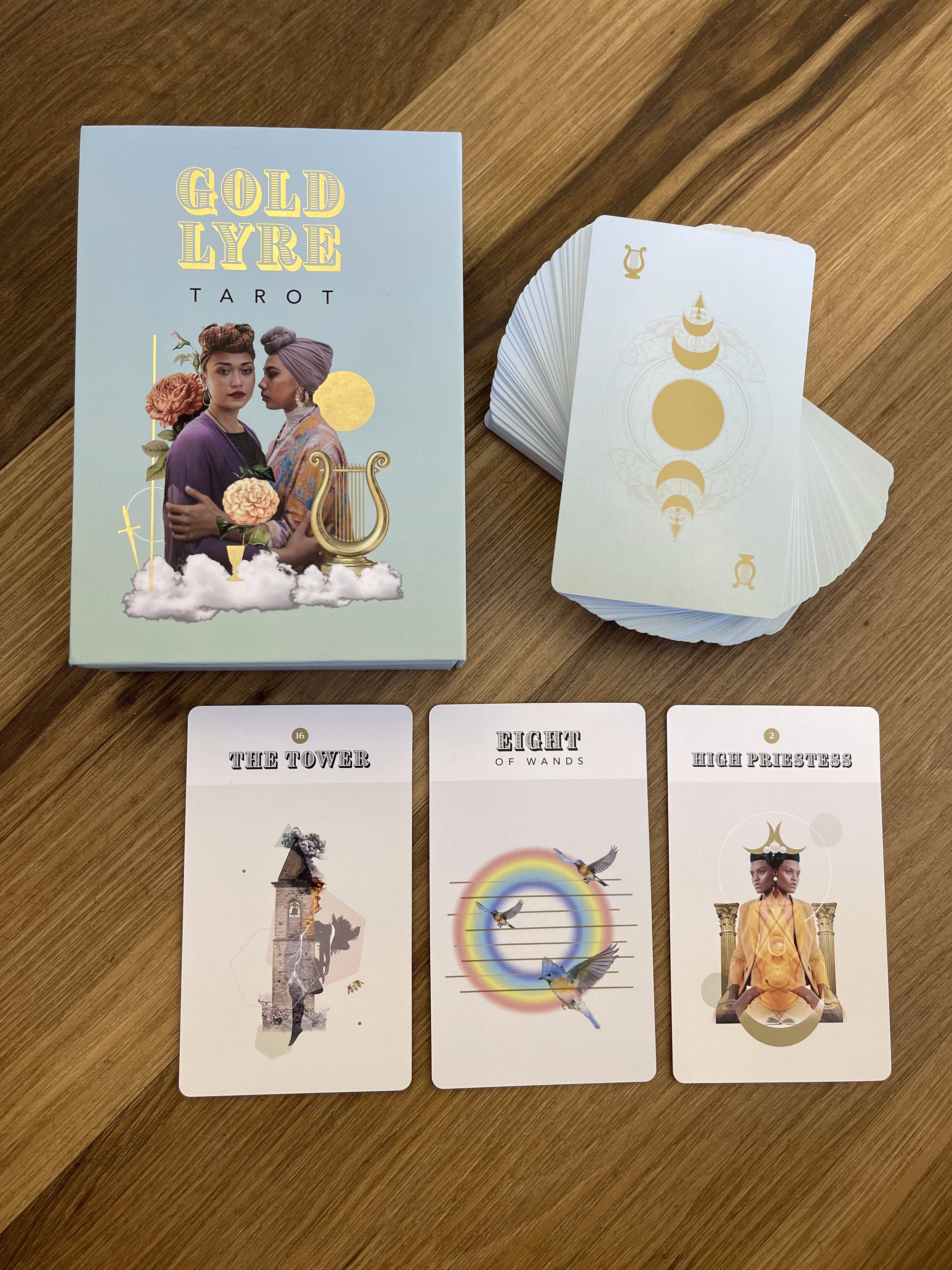 Gold Lyre Tarot, photo 2 of 8
