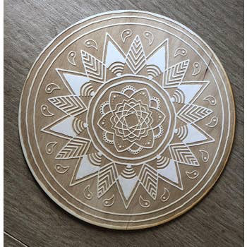 Mandala 9 Crystal Grid - 4"