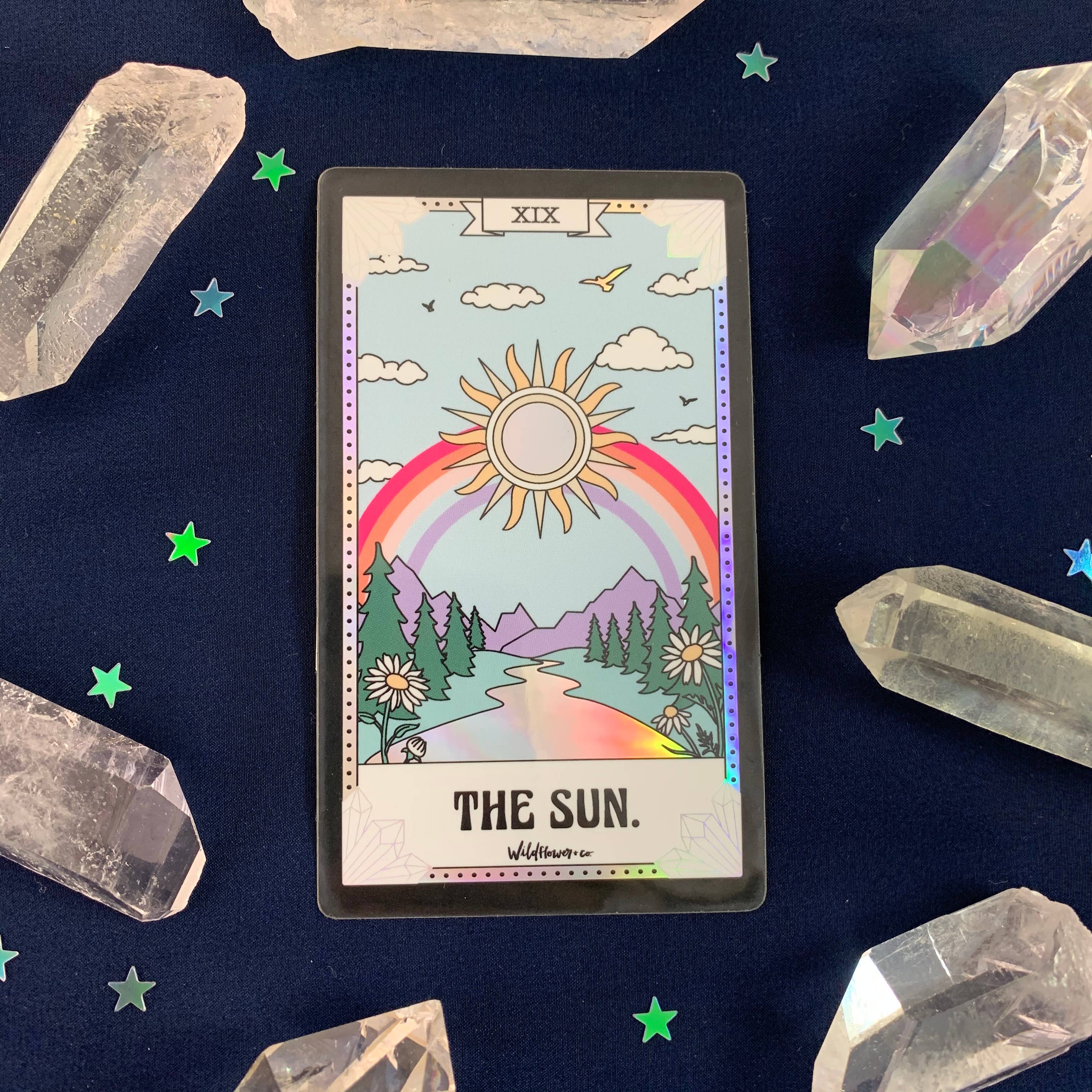 Tarot Card Sticker: The Sun, photo 1 of 8