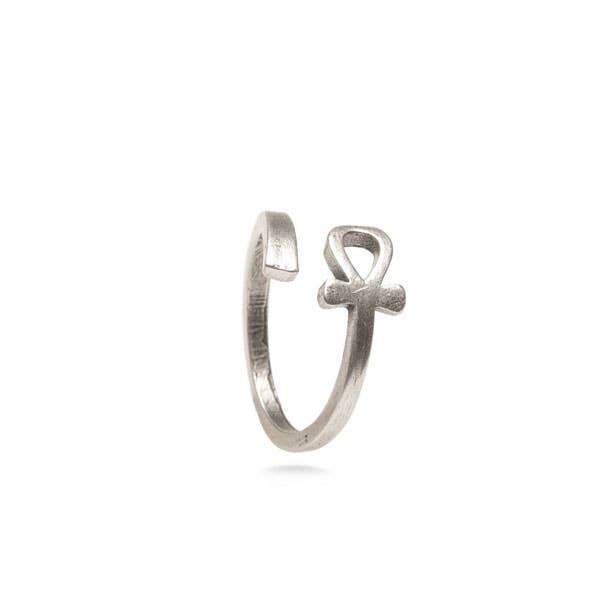 Ankh Ring - Silver