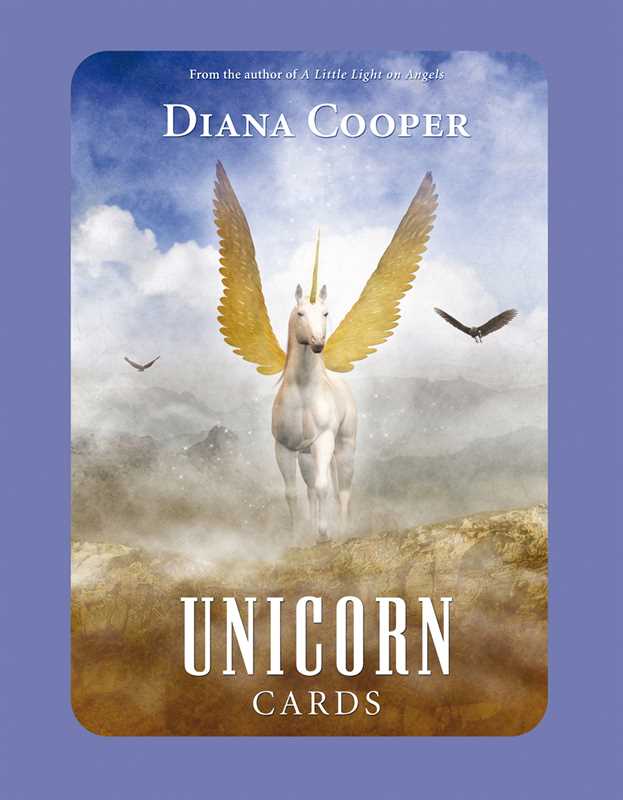 Unicorn Cards by Diana Cooper: Flashcards; 28 pages, English