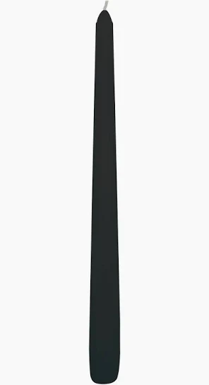 Black Taper Candle