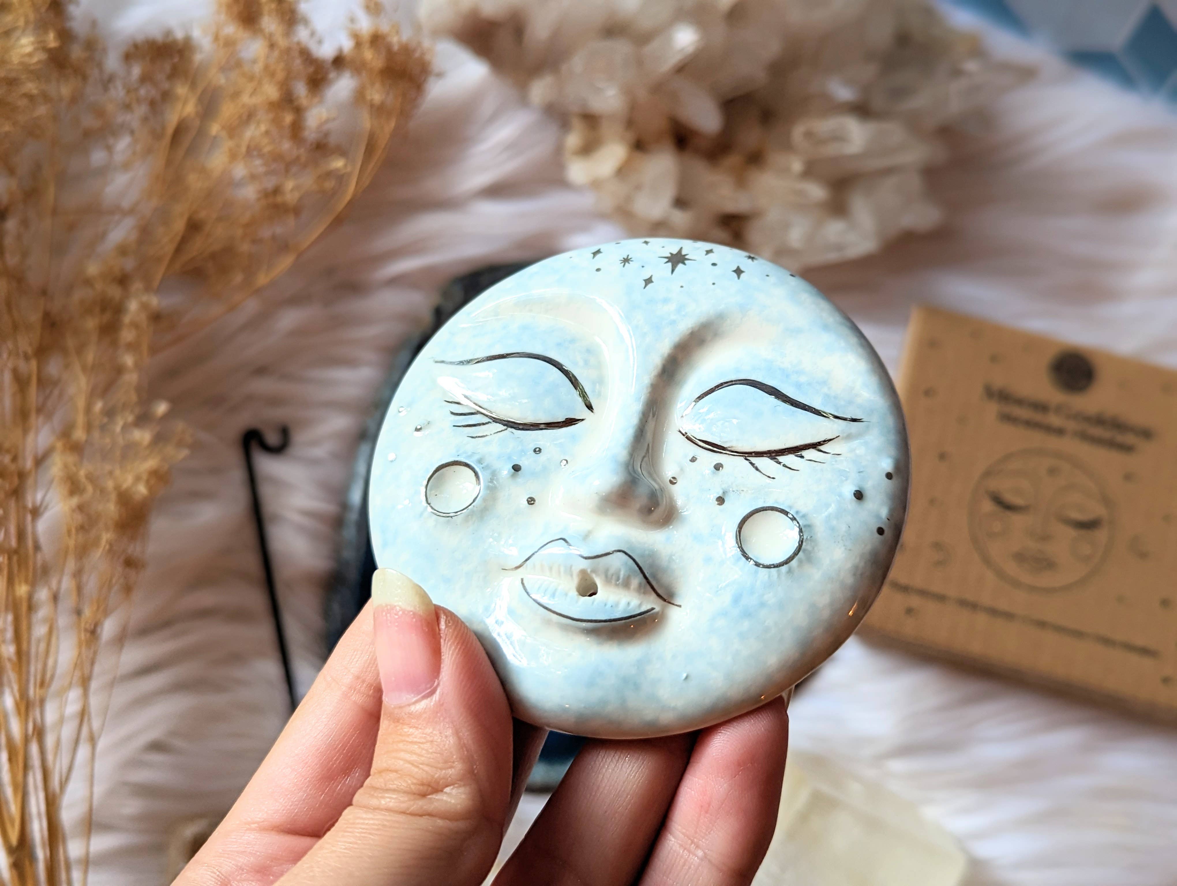 Moon Goddess Incense Holder