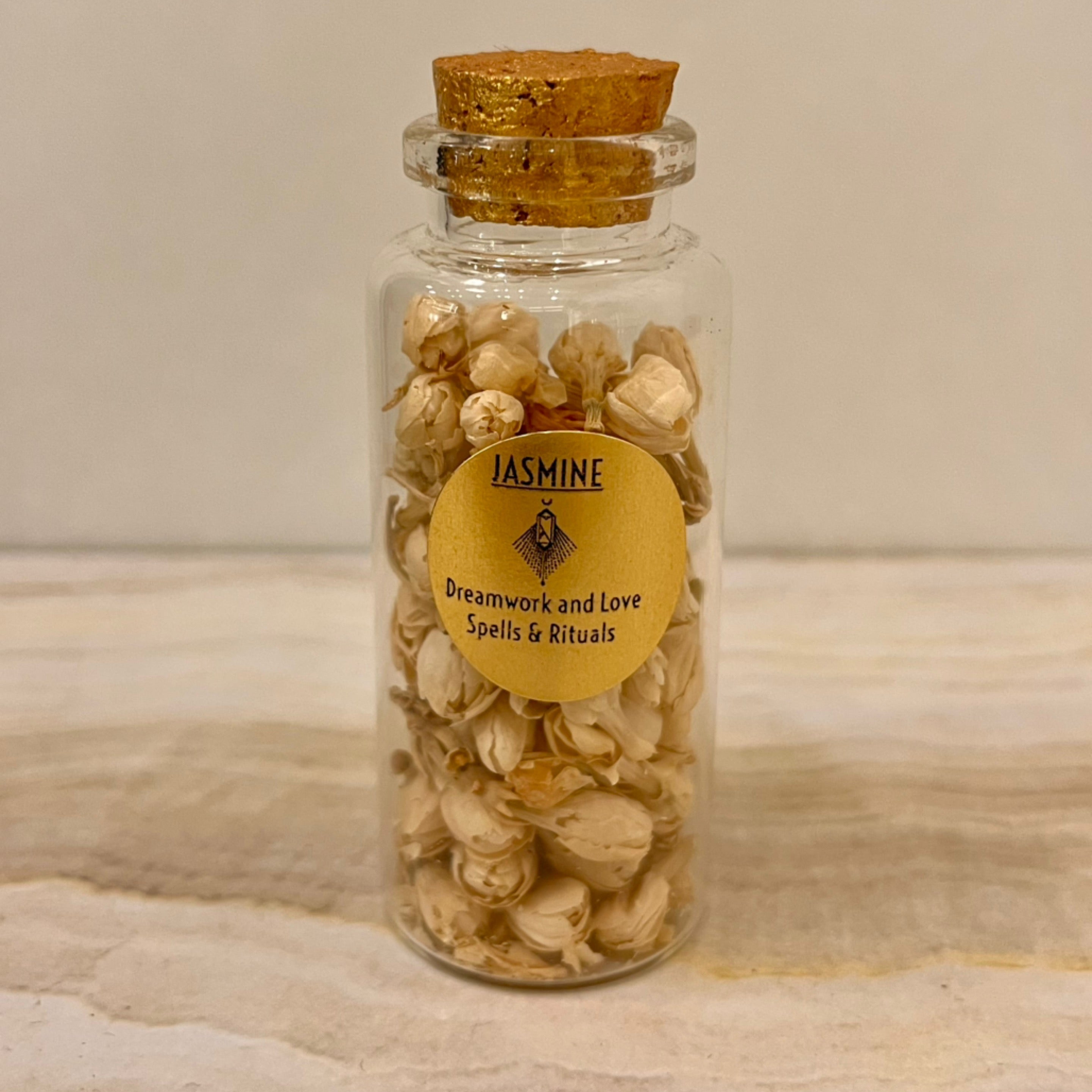 Jasmine Herb Bottle - Dreamwork and Love