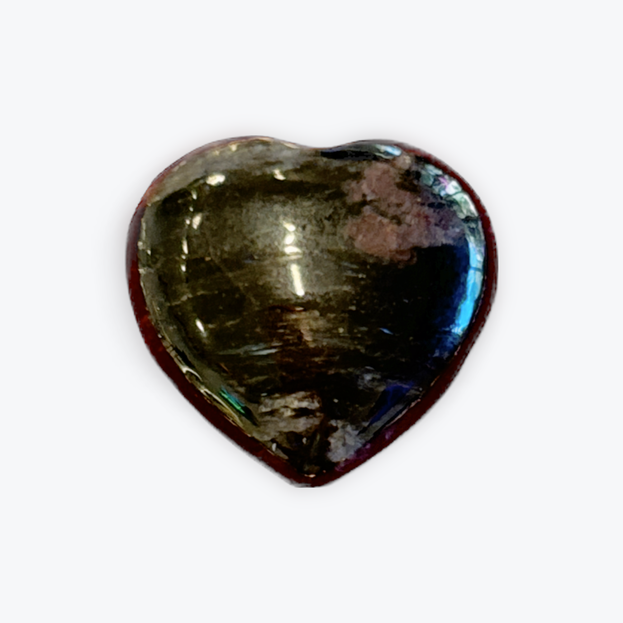 Almandine Garnet Small Heart