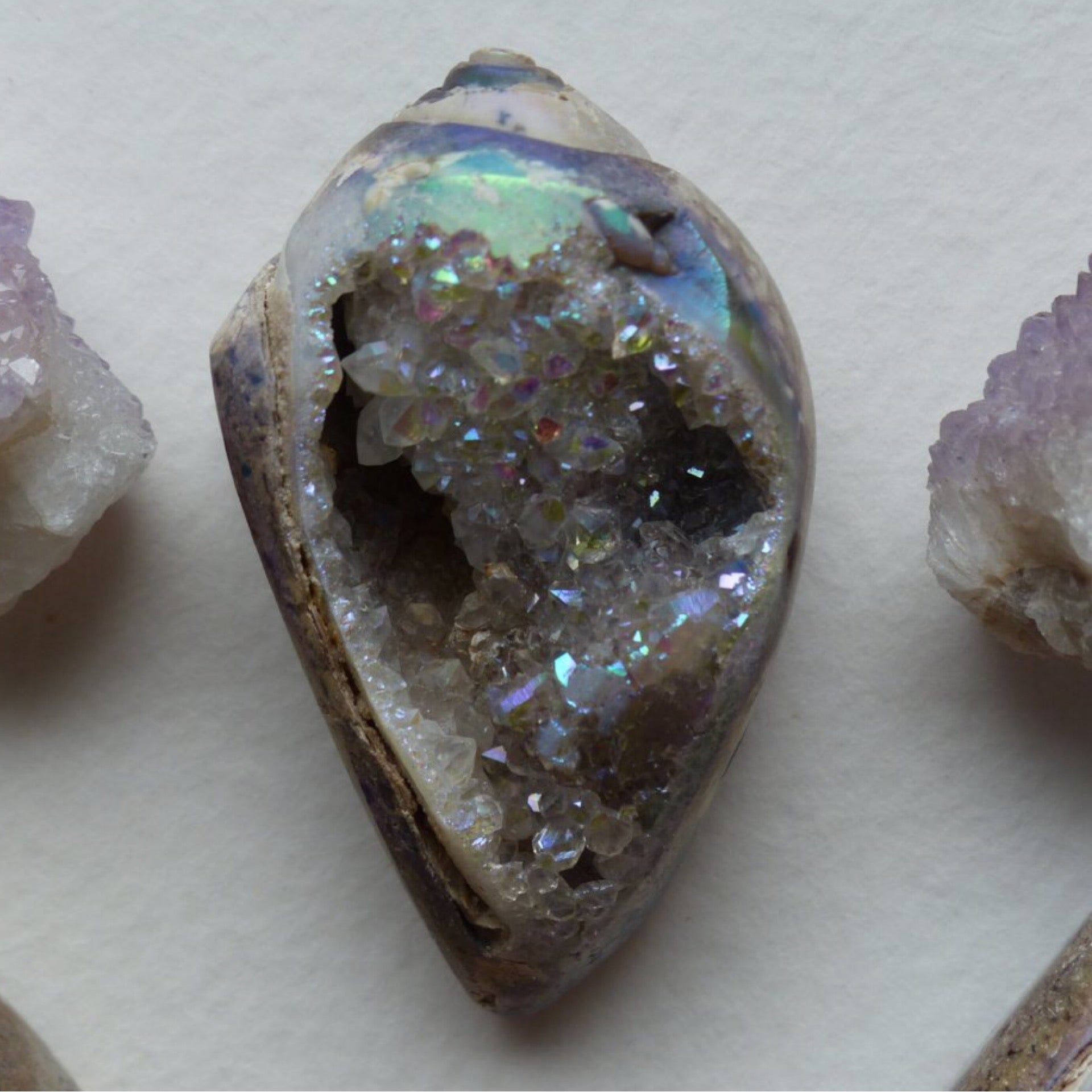 Angel Aura Spiralite Gemshell