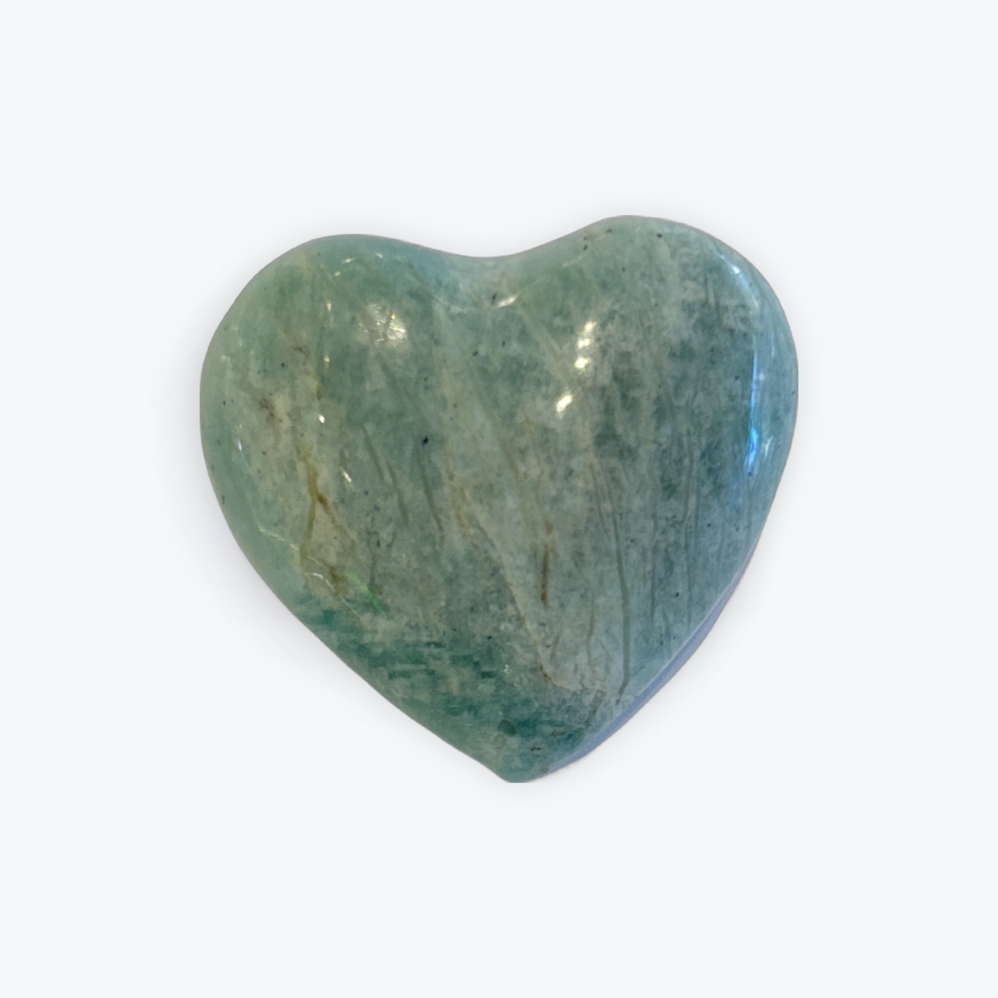 Amazonite Heart