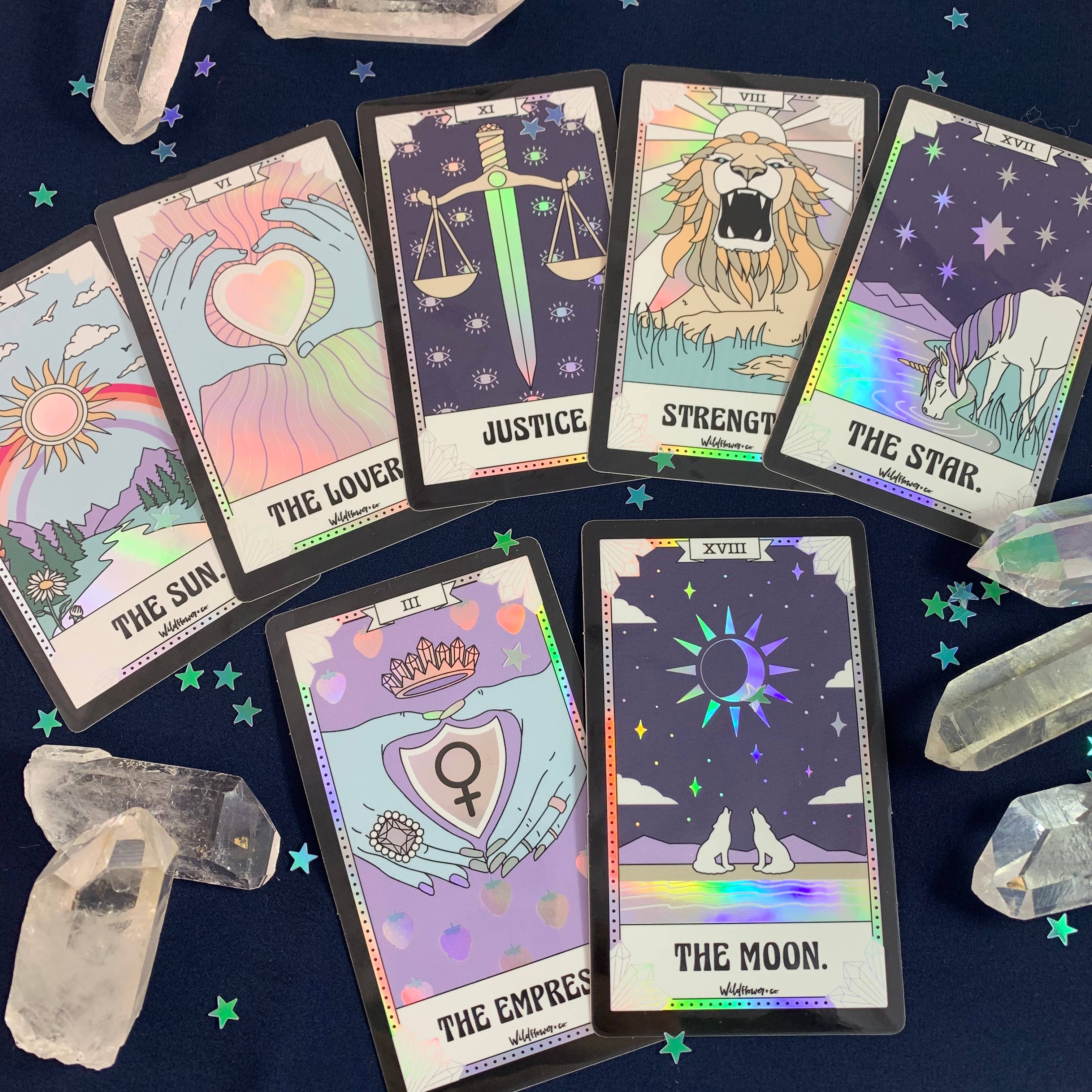 Tarot Card Sticker: The Sun, photo 2 of 8