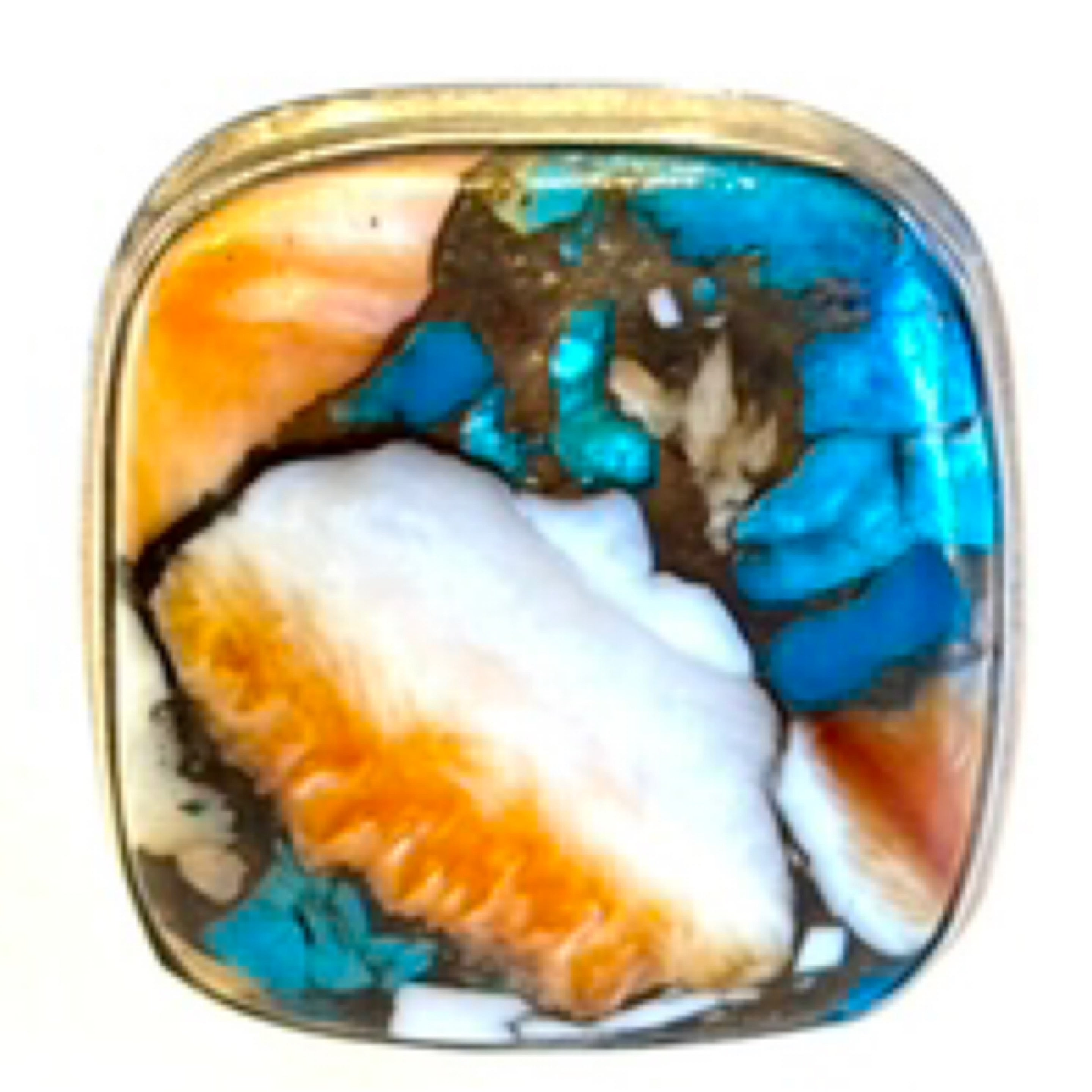 Spiney Oyster Ring size 6