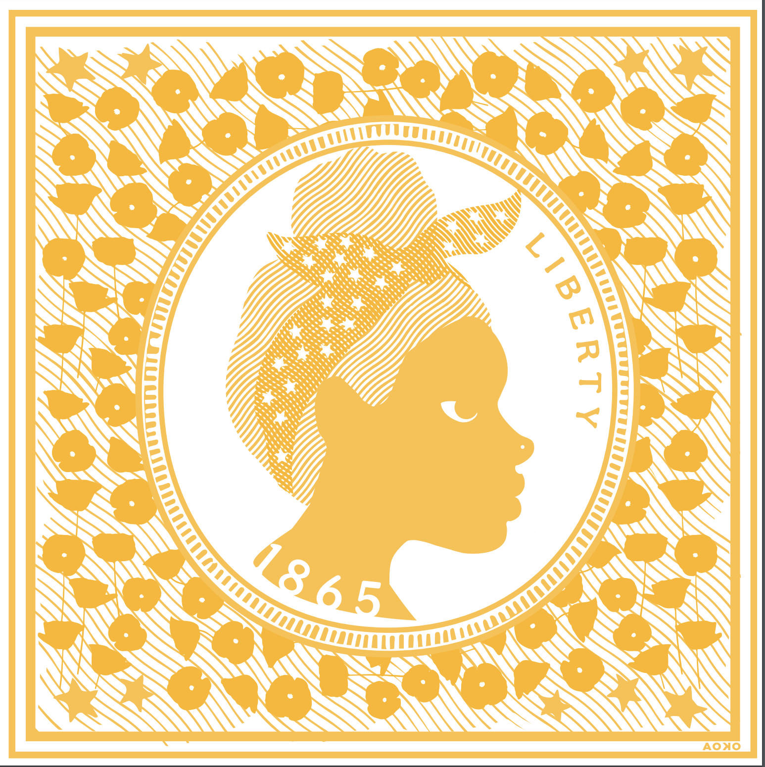 Liberty Coin (Juneteenth) Bandana