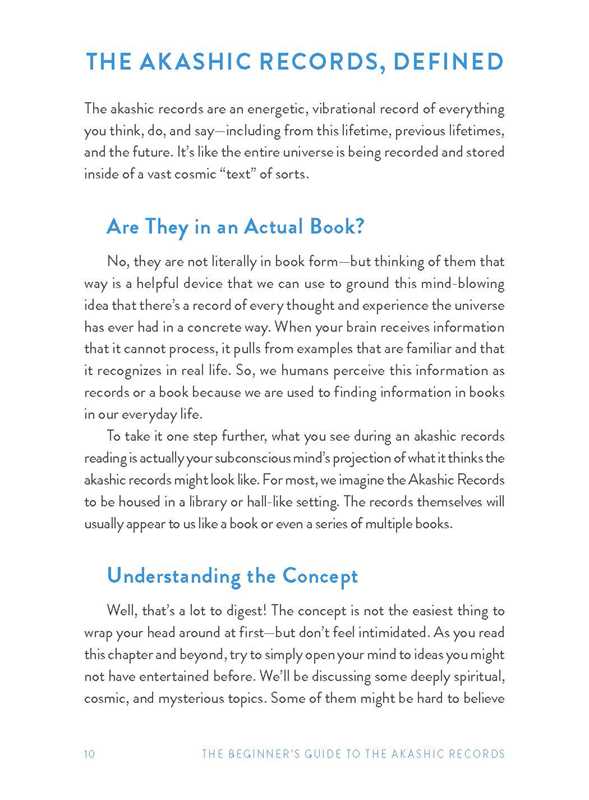 Beginner's Guide to the Akashic Records by Whitney Jefferson Evans: Hardcover; 208 pages, English, photo 3 of 6