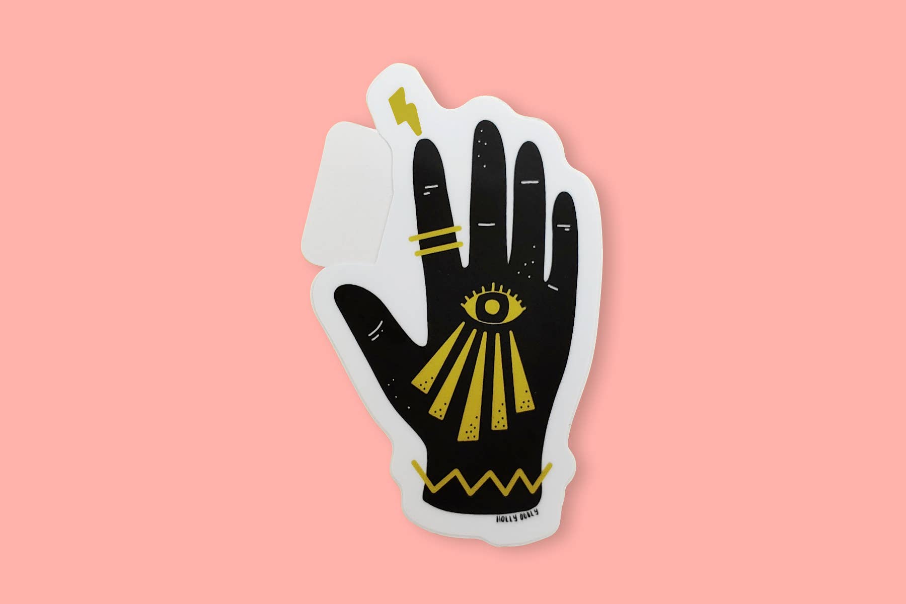 Hand and Eye Vinyl Sticker