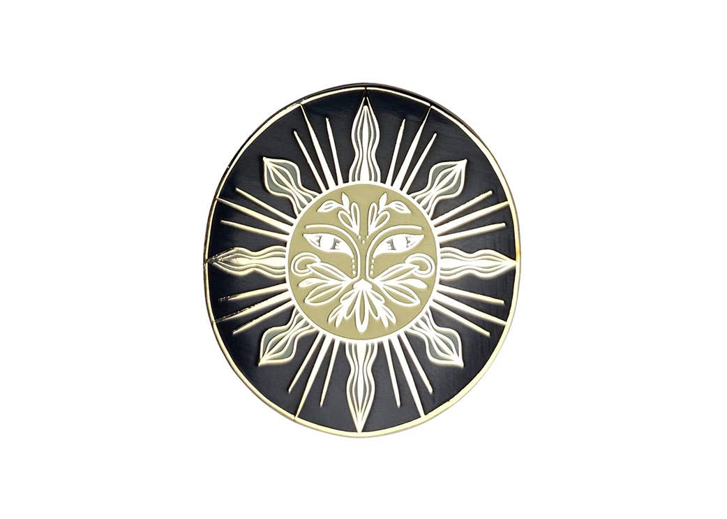 Mystic Sun Hard Enamel Pin